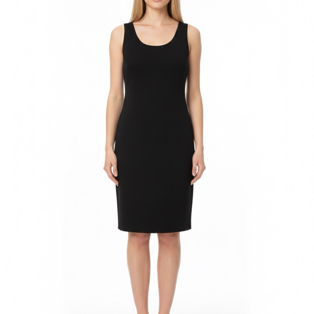 Danny & Nicole Black Sleeveless Mini Dress